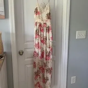 strapless open back dress Strapless Blush Pink Dress A-Line Wedding Guest Dress main image 0